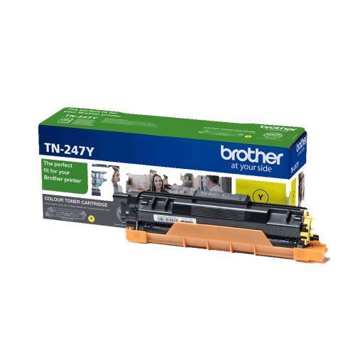 Brother TN247Y Yellow Toner Cartridge, DCPL3517CDW, DCPL3550DW, HLL3270CDW, MFCL3710CW, MFCL3730CDN, MFCL3750CDW