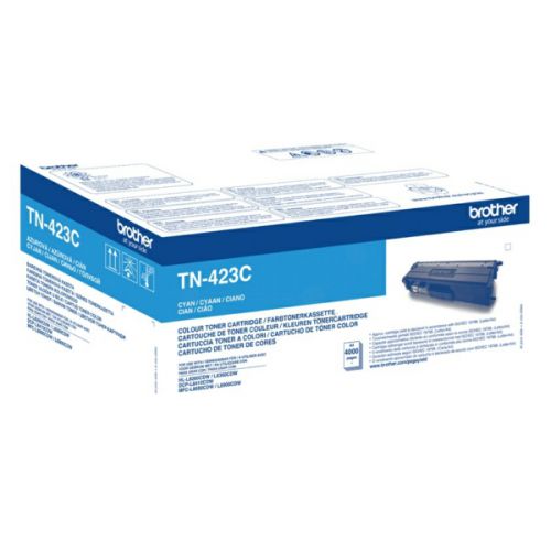 Brother TN423C Cyan Toner Cartridge, HLL8260CDW, HLL8360CDW, MFCL8690CDW Compatible