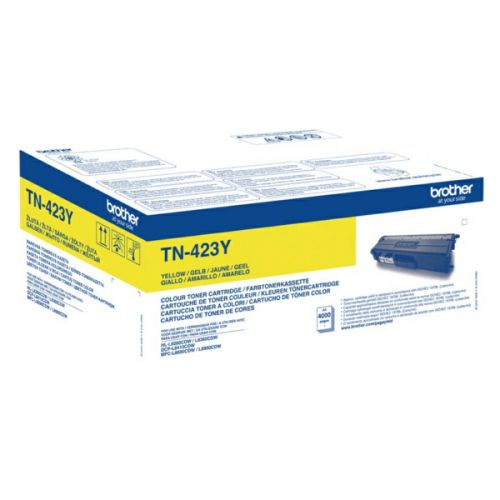 Brother TN423Y Yellow Toner Cartridge, HLL8260CDW, HLL8360CDW, MFCL8690CDW Compatible