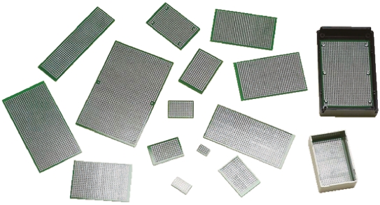 Takachi Electric Industrial TNF128-136 Breadboard Universal PCB 1.6 mm 128mm 136 mm