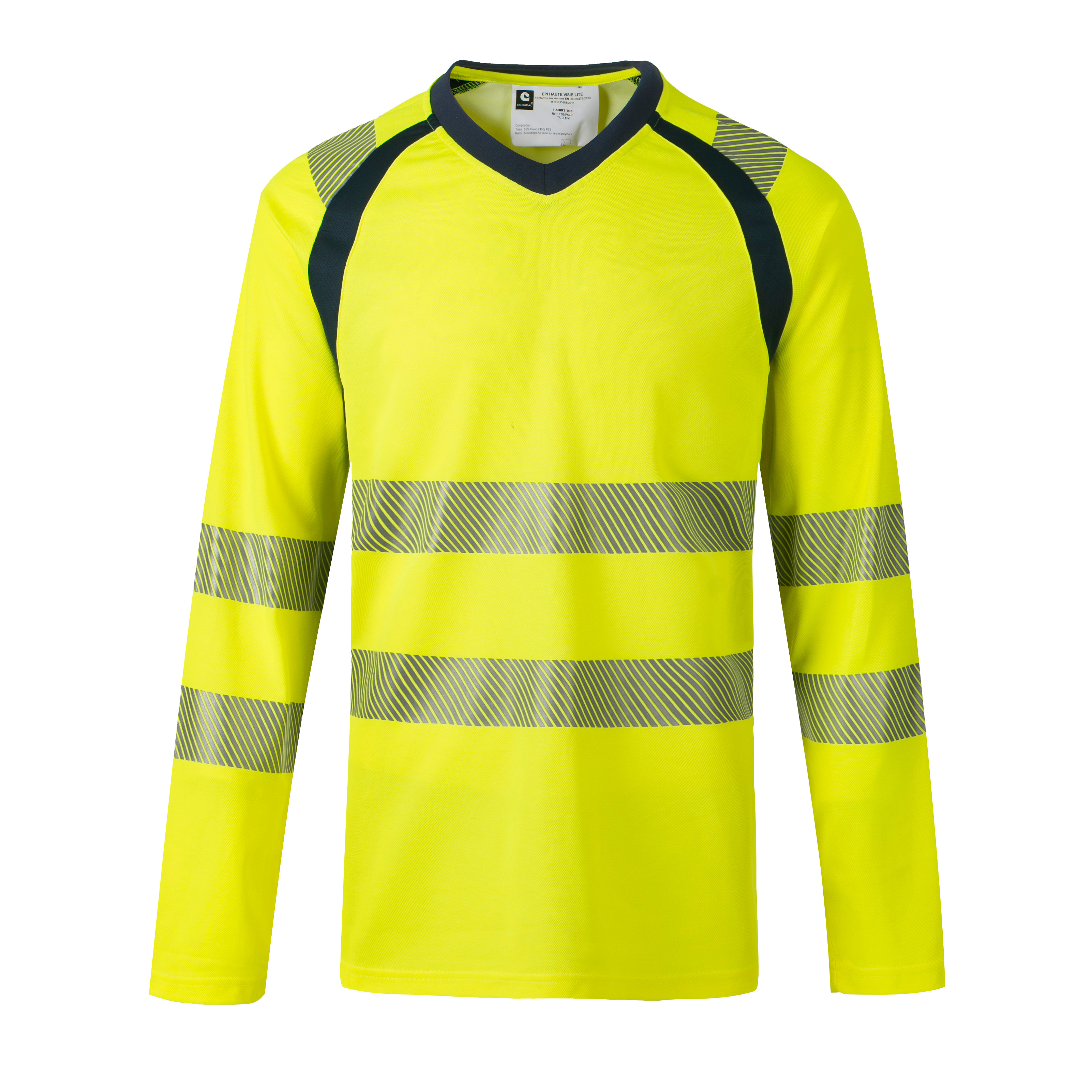 CODUPAL TO-5 Neon Yellow, Neon orange Unisex Hi Vis T-Shirt S/4XL