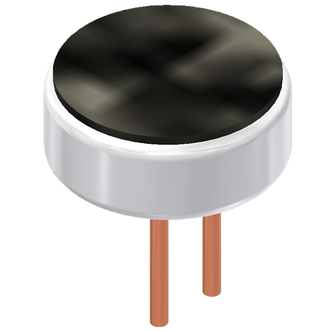 PUI Audio Omni-Directional, Through Hole 4 mm Microphone -45dB