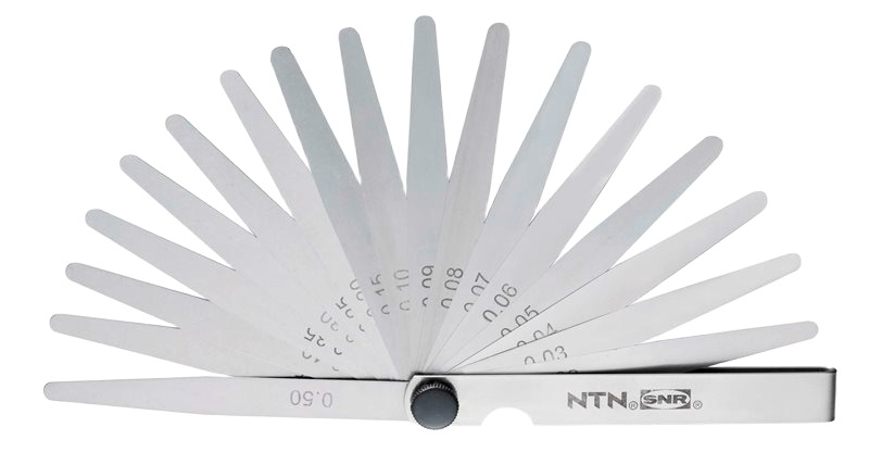 SNR TOOLFEELERGAUGES100 Feeler Gauge, 17 Blades