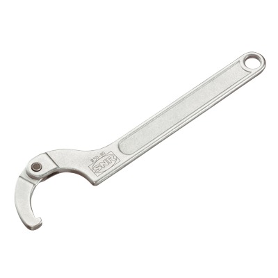 SNR TOOLHS50-80/HookSpanner 80 mm Hook Spanner 285mm Alloy Steel, Chrome Vanadium