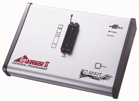 Seeit TOPMAX-2 Chip Programmer, Universal Programmer for MC, XC, PIC, Memory Devices, Z86 Series Microcontrollers, ST