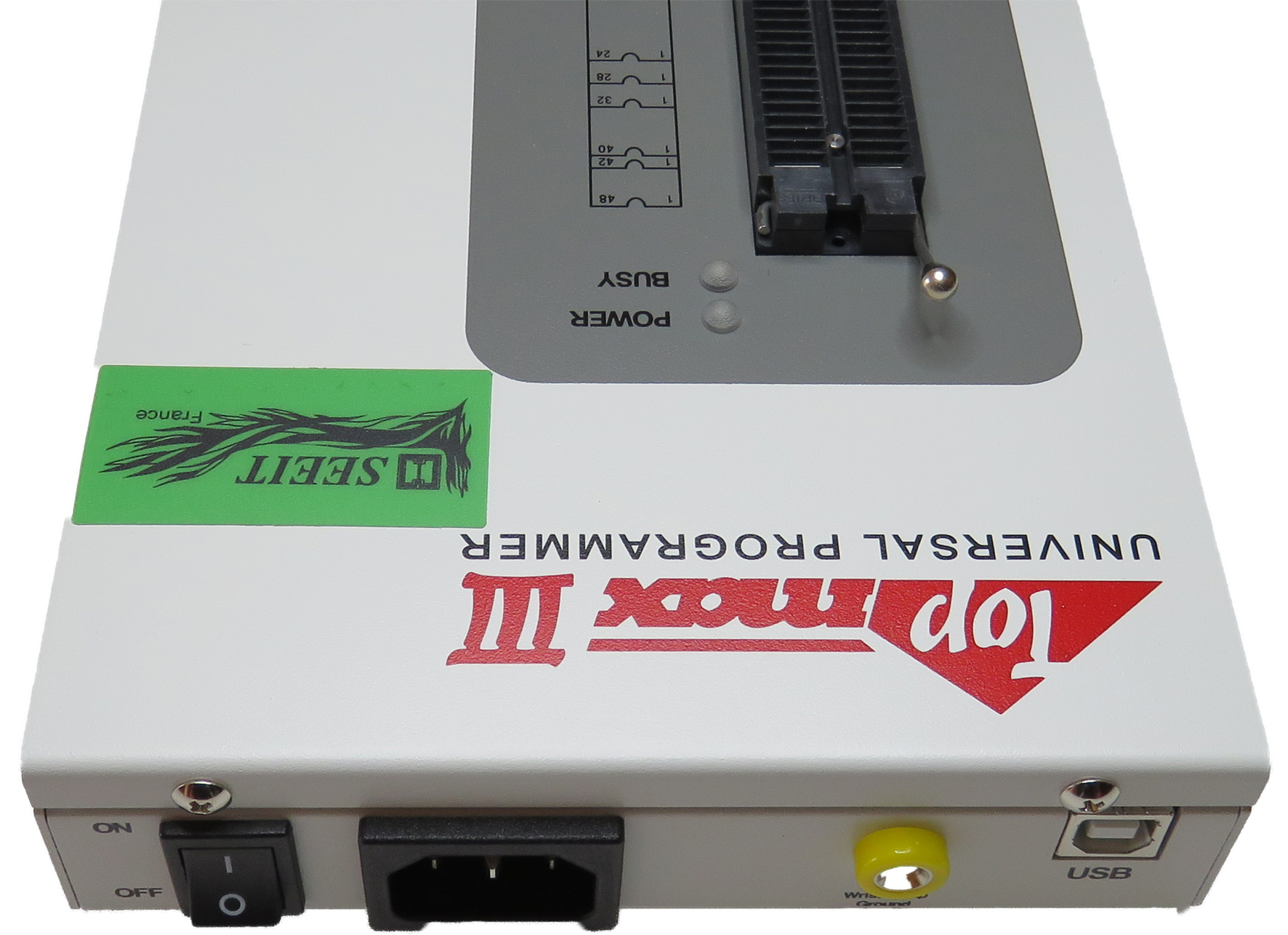 topmax-iii Seeit TOPMAX III Chip Programmer, Programmer for EPROM, EEPROM, PLD, SPI FLASH, DATAFLASH and Microcontrollers