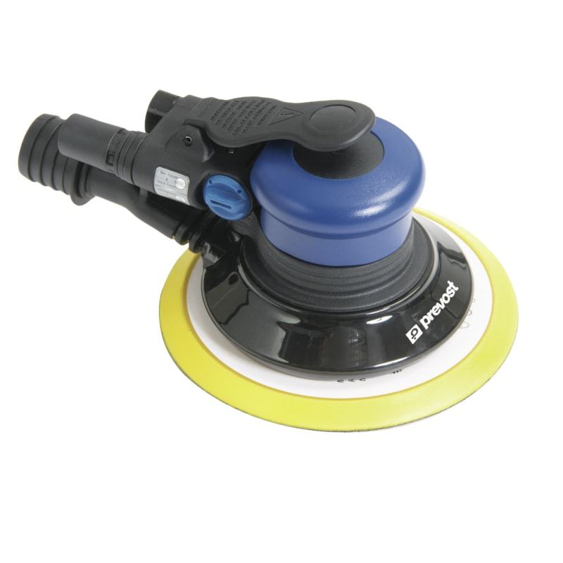 PREVOST 152 mm Orbital Sander, 212 L/min, 6.35 mm Air Inlet, 10000rpm