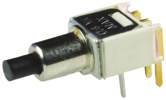 C & K TP Series Push Button Switch, Momentary, Through Hole, SPST, 28 V dc 120 V ac
