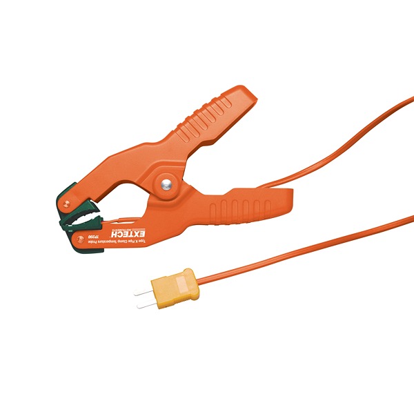 Extech Type K Spring Loaded K Temperature Probe, 93 °C Max