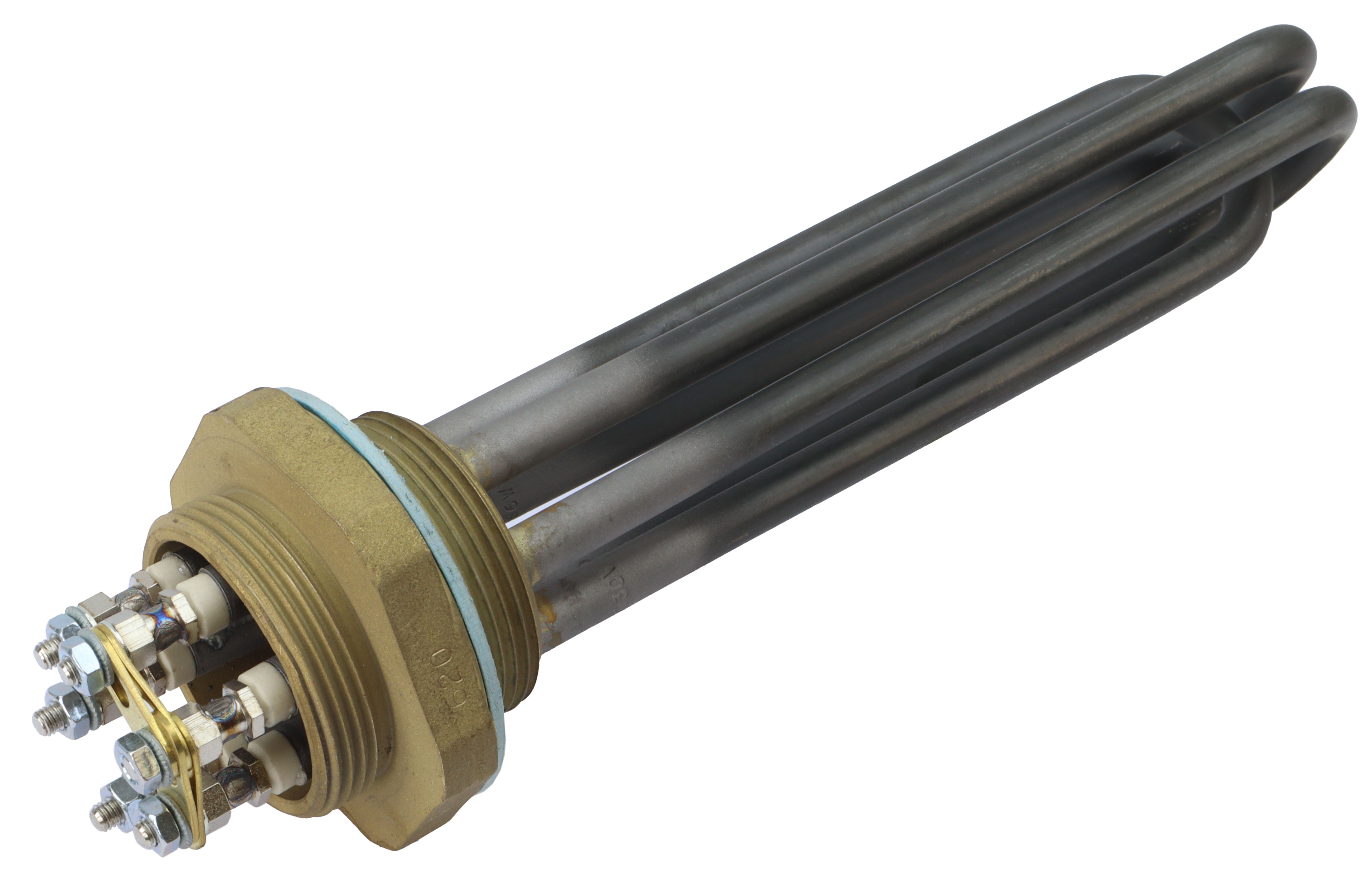 Acim Jouanin Immersion Heater, 185 mm, 2 kW 400V ac