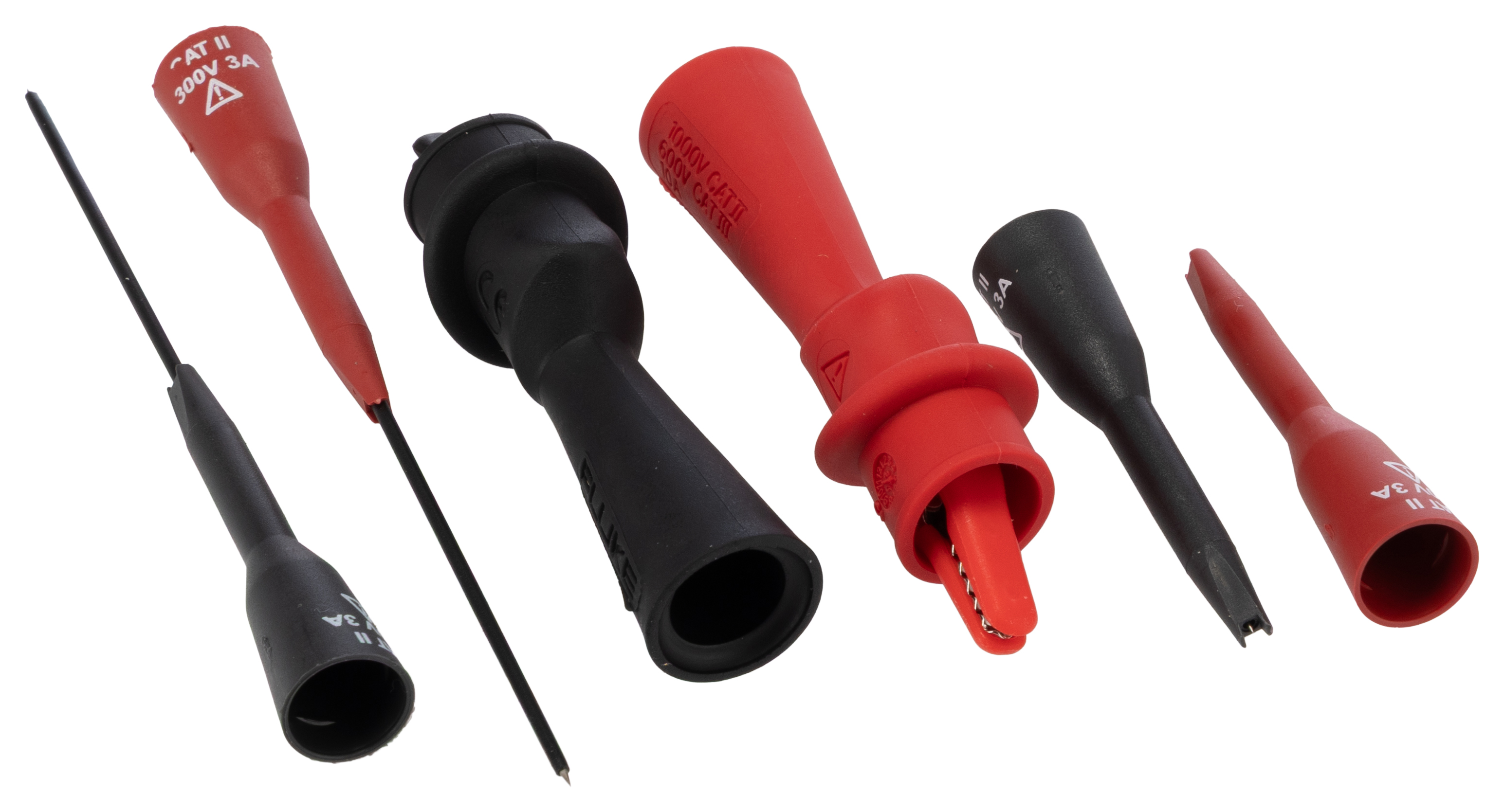 Fluke Black, Red Test Connector Adapter