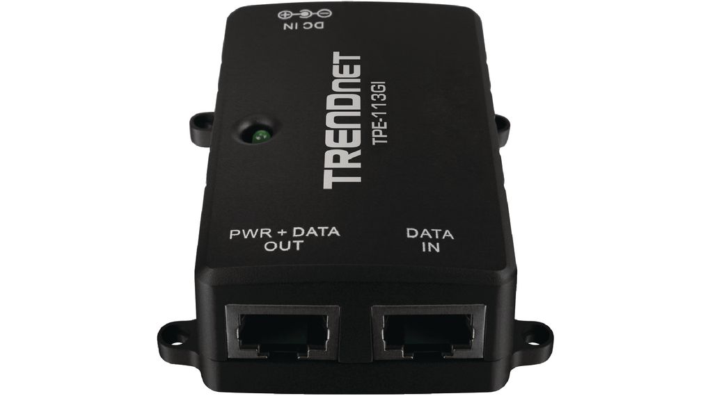 Trendnet PoE Injector, 240V Input 15.4 W, 48V dc Output, 400 mA