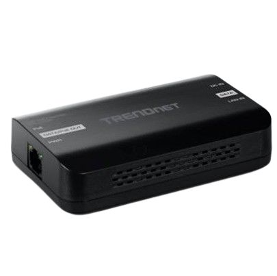 Trendnet 1 Port PoE Injector, 54V dc Input 0.3 W, 54V dc Output, 1.67 A