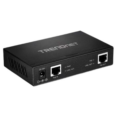 Trendnet 1 Port PoE Injector, 240V Input 36 W, 48V dc Output, 0.75 A