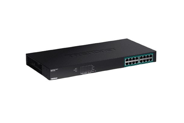 Trendnet TPE-TG240G (UK) Unmanaged 24 Port Network Switch Power Over Ethernet