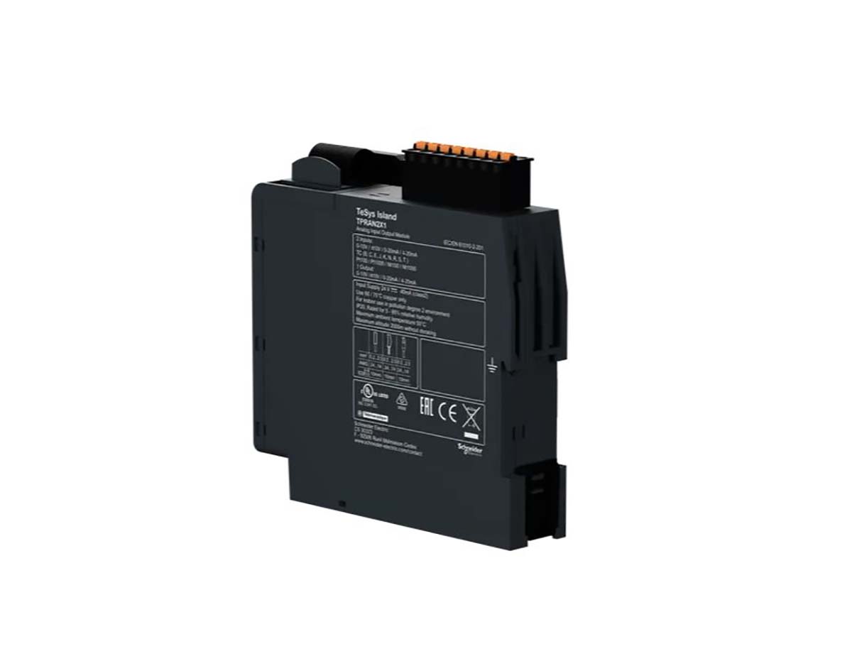 tpran2x1 Schneider Electric TeSyS Island Series Input/Output Module, 2 Inputs, 1 Outputs, 24V dc