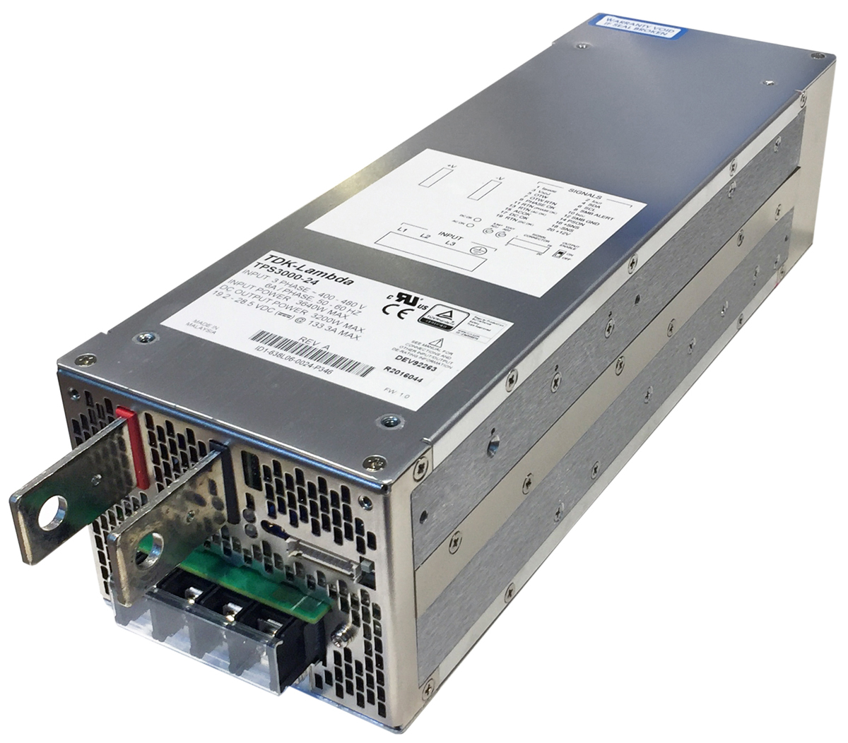TDK-Lambda Switching Power Supply, TPS3000-48 48V dc, 66.7A, 3.2 kW, Input 528V ac to  528V ac