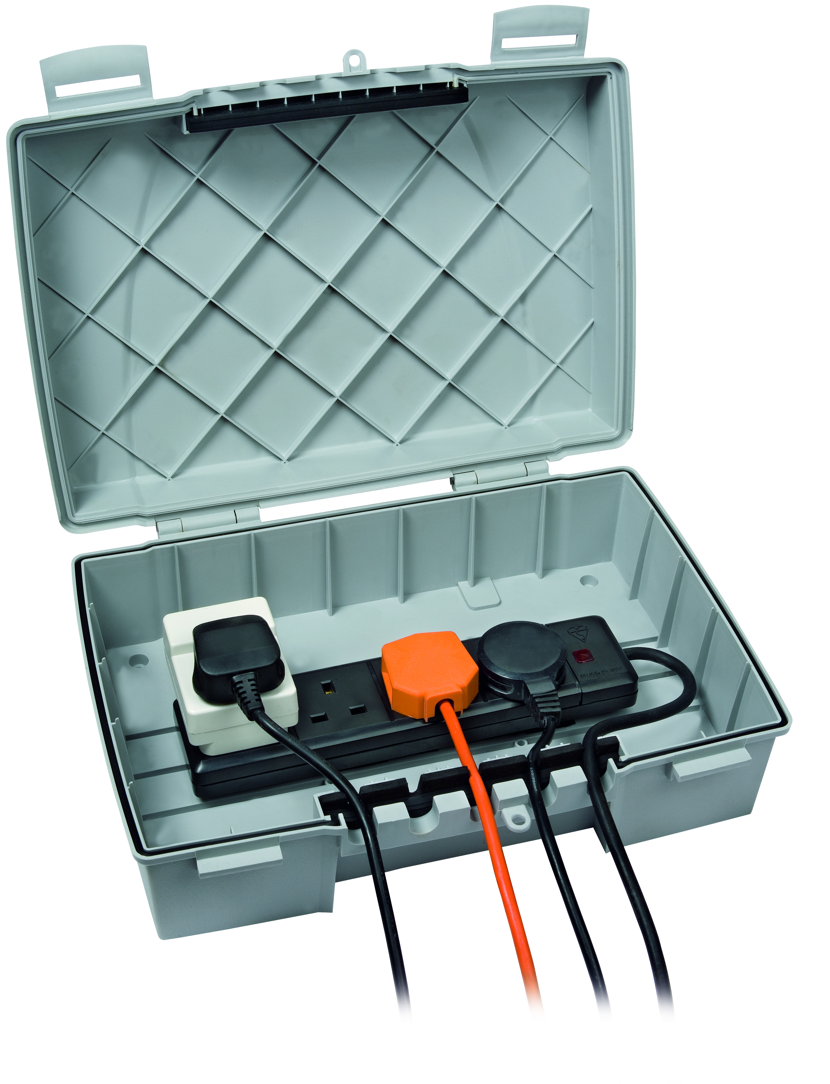 Timeguard Type G 4 Gang Outdoor Power Enclosure, 13A, 230V