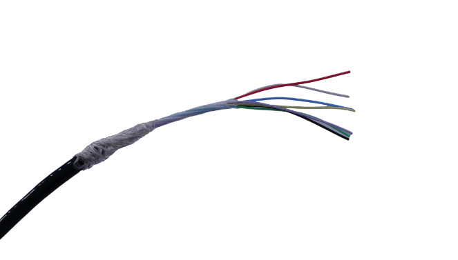 MICROWIRES TPU-2619, 50 m 7 Core Power Cable, Black Thermoplastic Polyurethane 75 °C