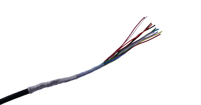 MICROWIRES TPU-2819, 50 m 12 Core Power Cable, Black Thermoplastic Polyurethane 75 °C