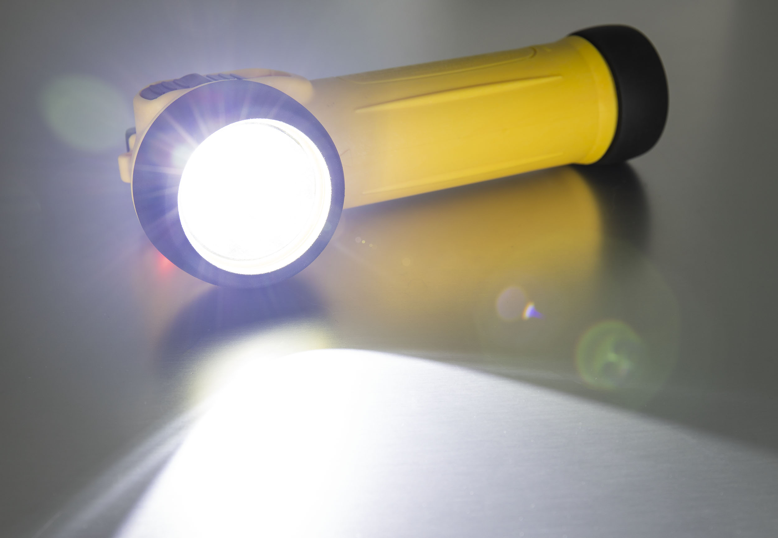 tr-30 Wolf Safety IECEx/ATEX LED Torch Yellow 130 lm, 195 mm