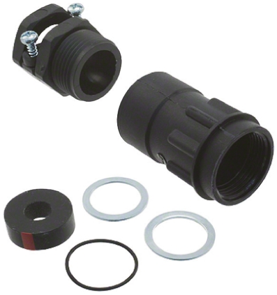 ITT CannonSize 14 mm Cable Clamp Strain Relief, For Use With jacketed Cables