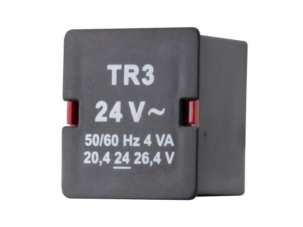 Tele Power Supply, TR3-24VAC 24V ac, 1.5 VA, Input 20.4V to  26.4V
