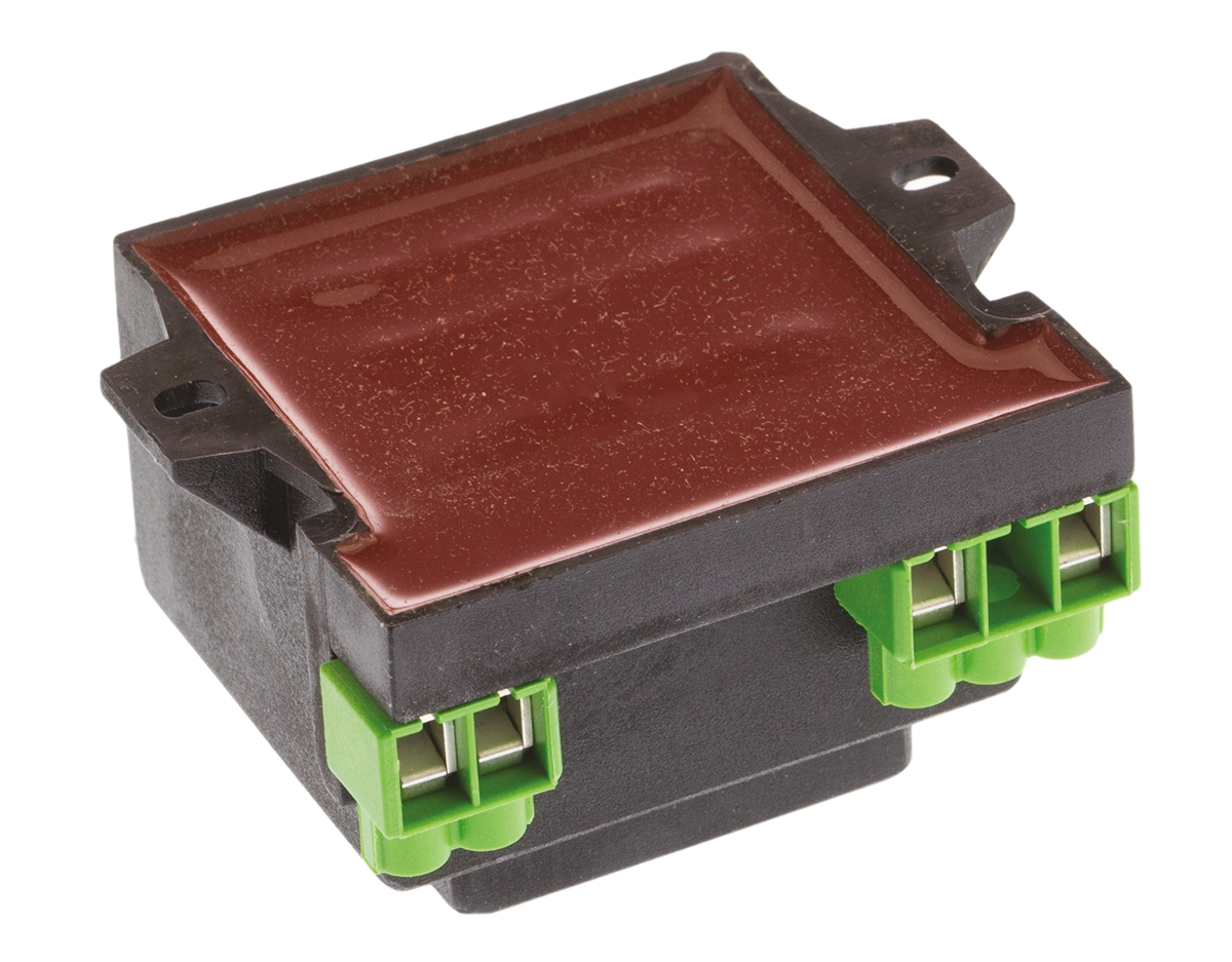 tra12un100 Carel 3 VA Chassis Mount Transformer, 12 V, 24 V ac, CE marked (meets EN61010-1 low voltage and EN50081-1/50082-1 EMC