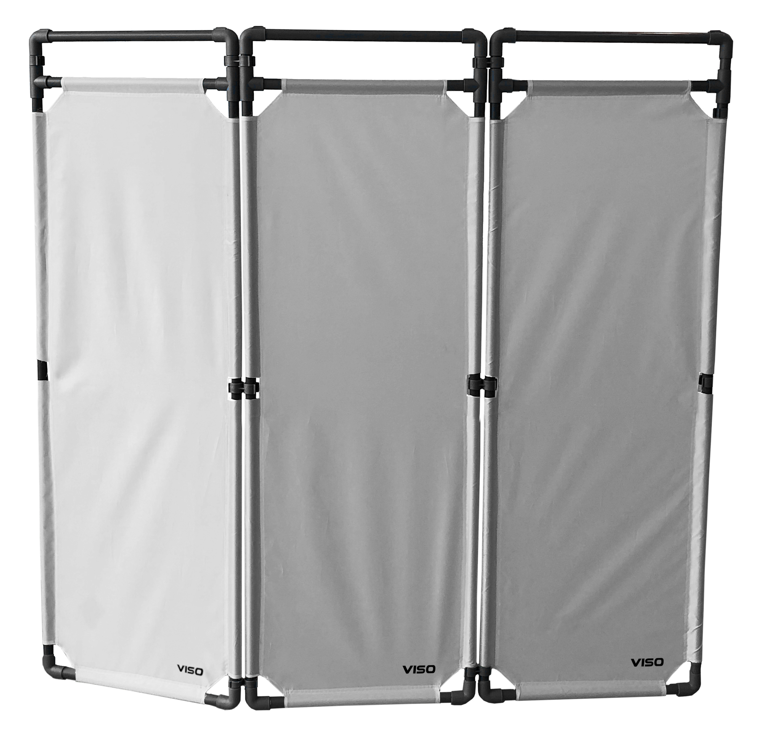 Viso Grey Safety Barrier, Polyester