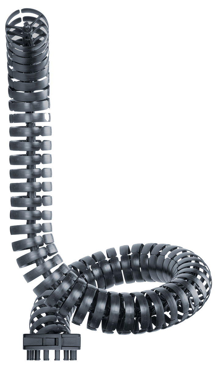 Igus TRL Black, W34.5mm x, L1 m, 50 mm Min. Bend Radius, Igumid NB