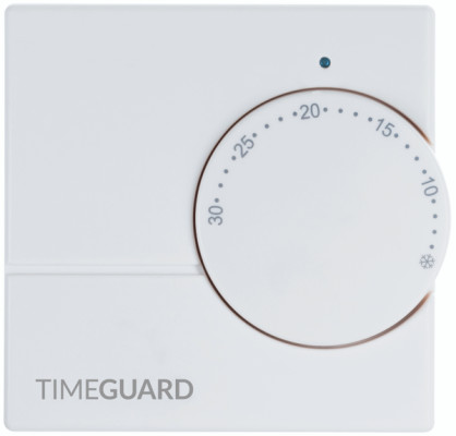 trt030n Timeguard Programastat Plus SPST Thermostat, 6 A, 230V ac, 40 °C, 0 °C