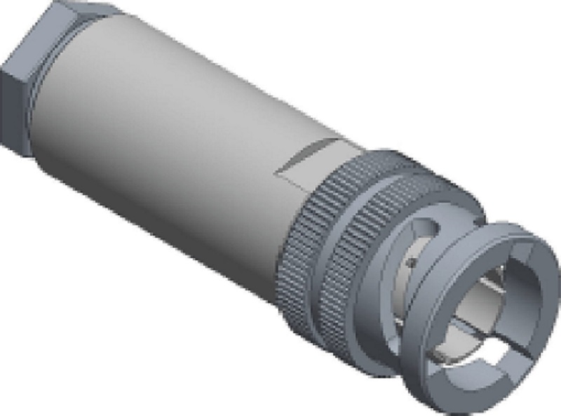 Keithley 3-Slot Male HV Triaxial Cable Connector for Use with Keithley Instruments Model 2470 High Voltage SourceMeter