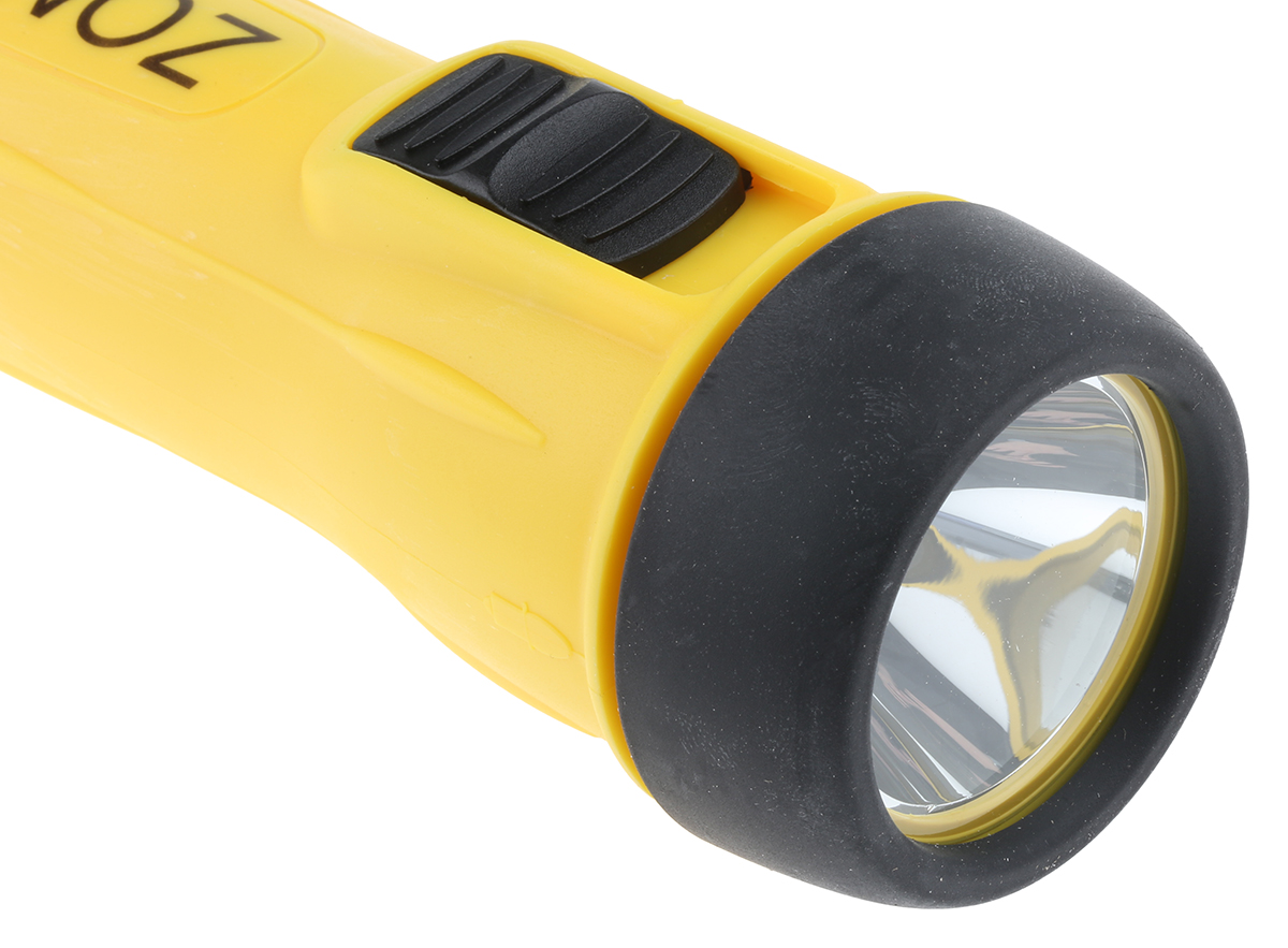 ts-35 Wolf Safety IECEx, ATEX LED Torch Yellow 130 lm, 200 mm