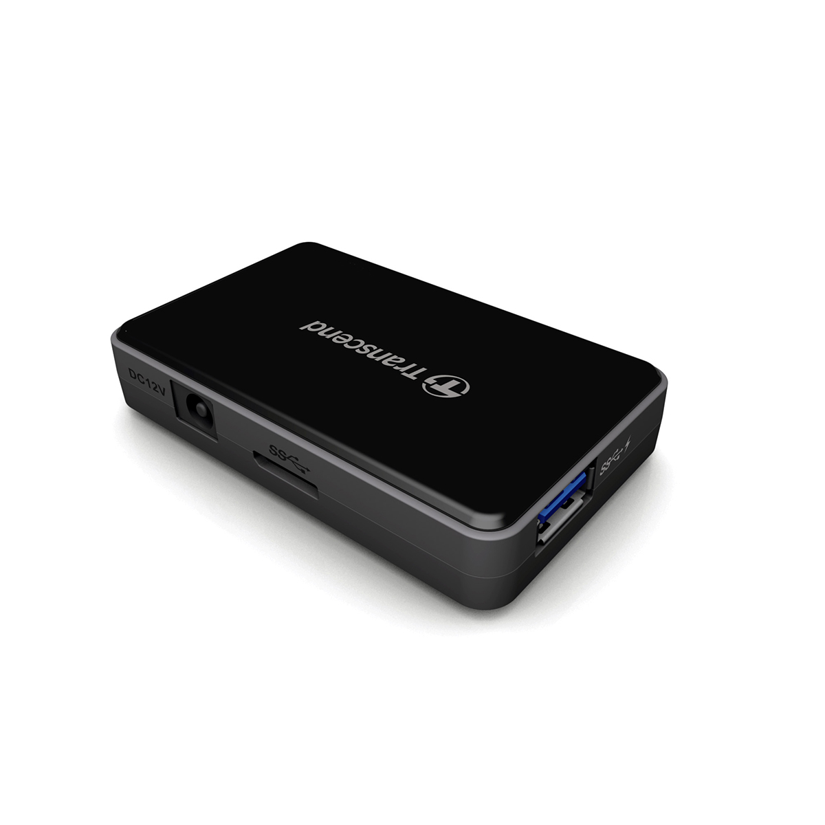 ts-hub3k Transcend 4 Port USB 3.1 USB Hub, USB Powered, 49.5 mm 15 mm 78.6mm