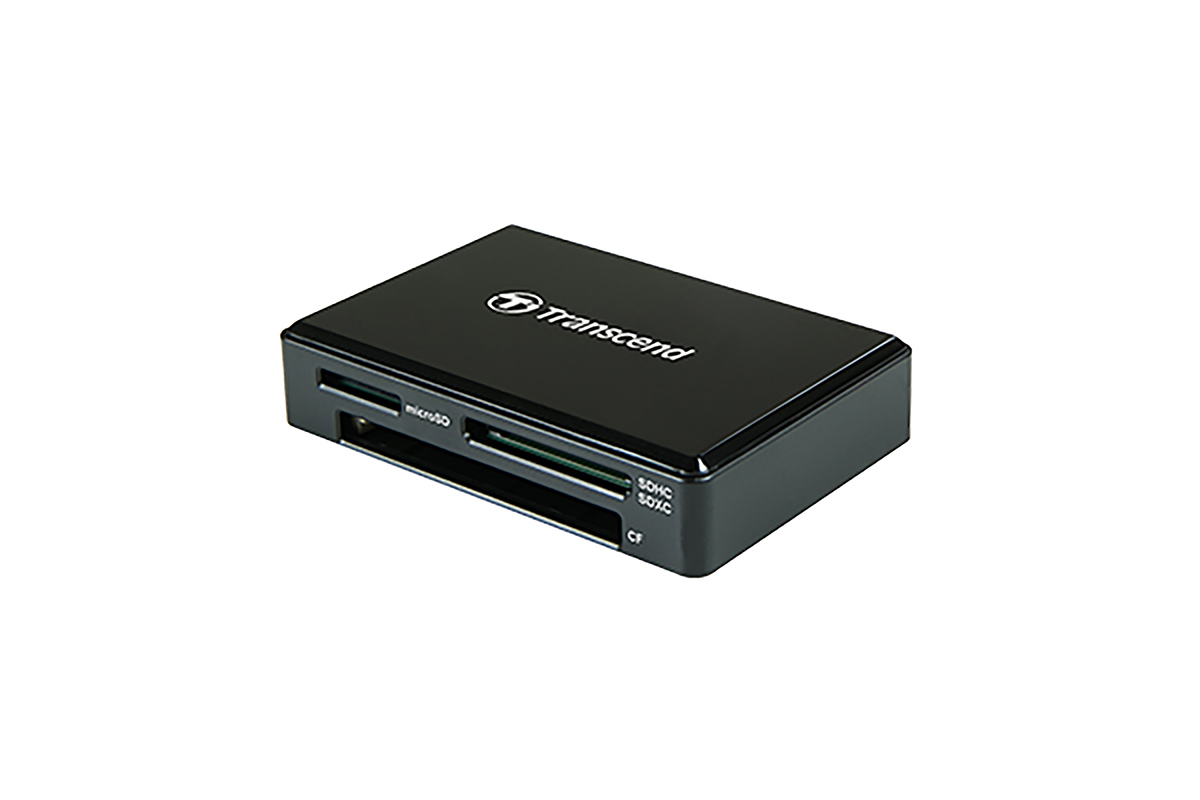 ts-rdc8k2 Transcend Memory Card Reader USB 3.1 MicroSD, Compact Flash, SD, MMC