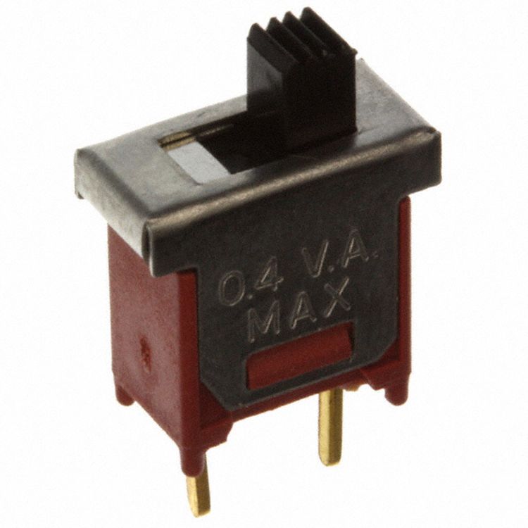 C & K Through Hole Slide Switch SPST Momentary 1A Nylon