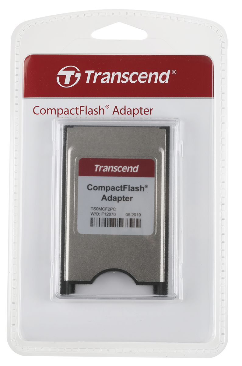 ts0mcf2pc Transcend Card Reader PCMCIA Compact Flash Type II, Compact Flash Type I