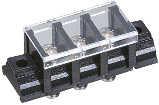 Yoshida Electric Industry Barrier Strip, 6 Contact, 11 mm Pitch, 2 Row, 250V, 15A