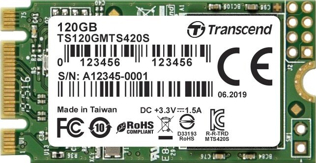 Transcend MTS420S M.2 120 GB Internal SSD