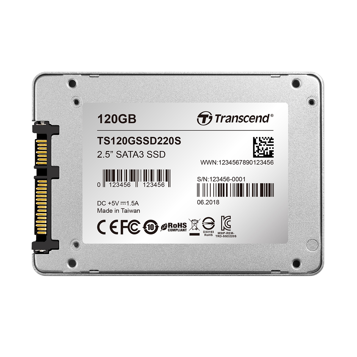 ts120gssd220s Transcend SSD220S 2.5 in 120 GB Internal SSD
