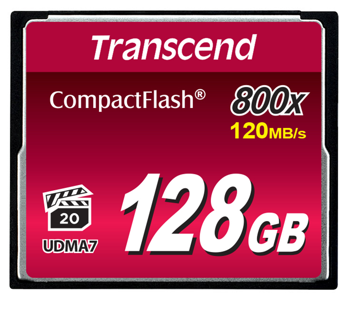 ts128gcf800 Transcend Compact Flash 128 MB MLC Compact Flash Card