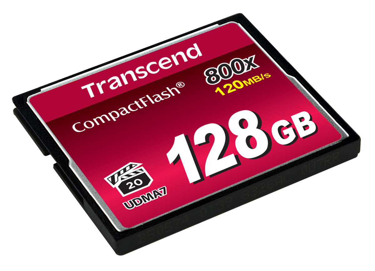 ts128gcf800 Transcend Compact Flash 128 MB MLC Compact Flash Card