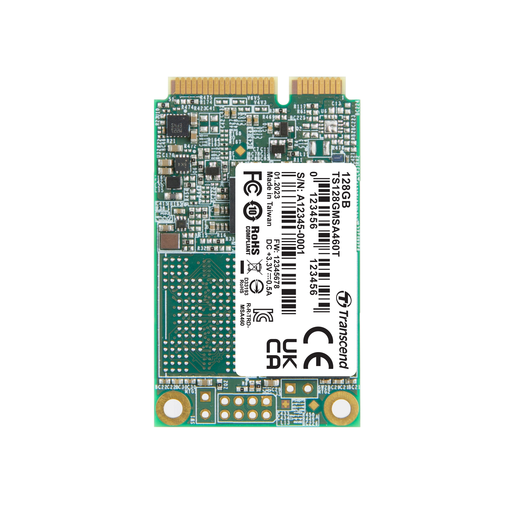 Transcend mSATA 128 GB Internal SSD