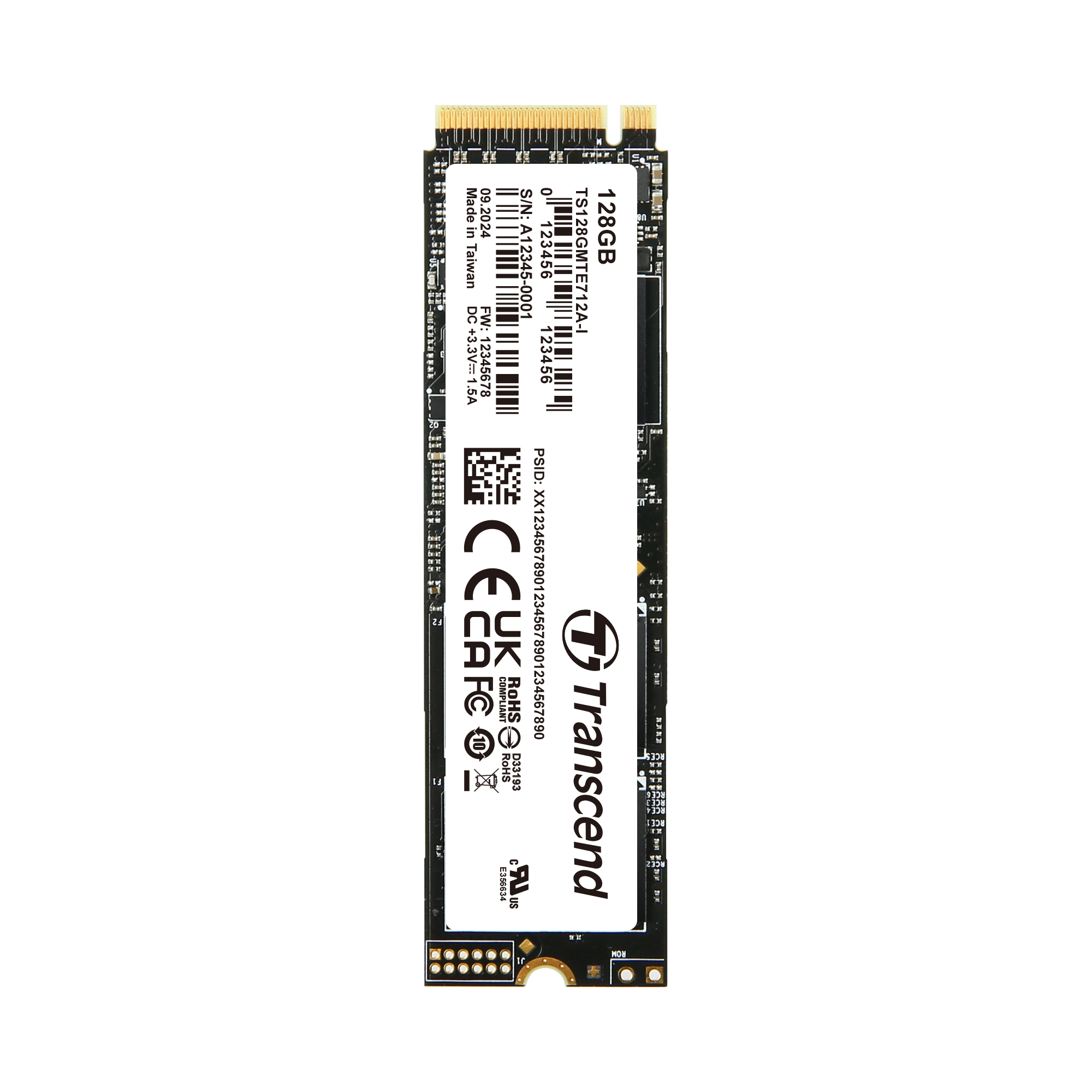 Transcend M.2 128 GB Internal SSD