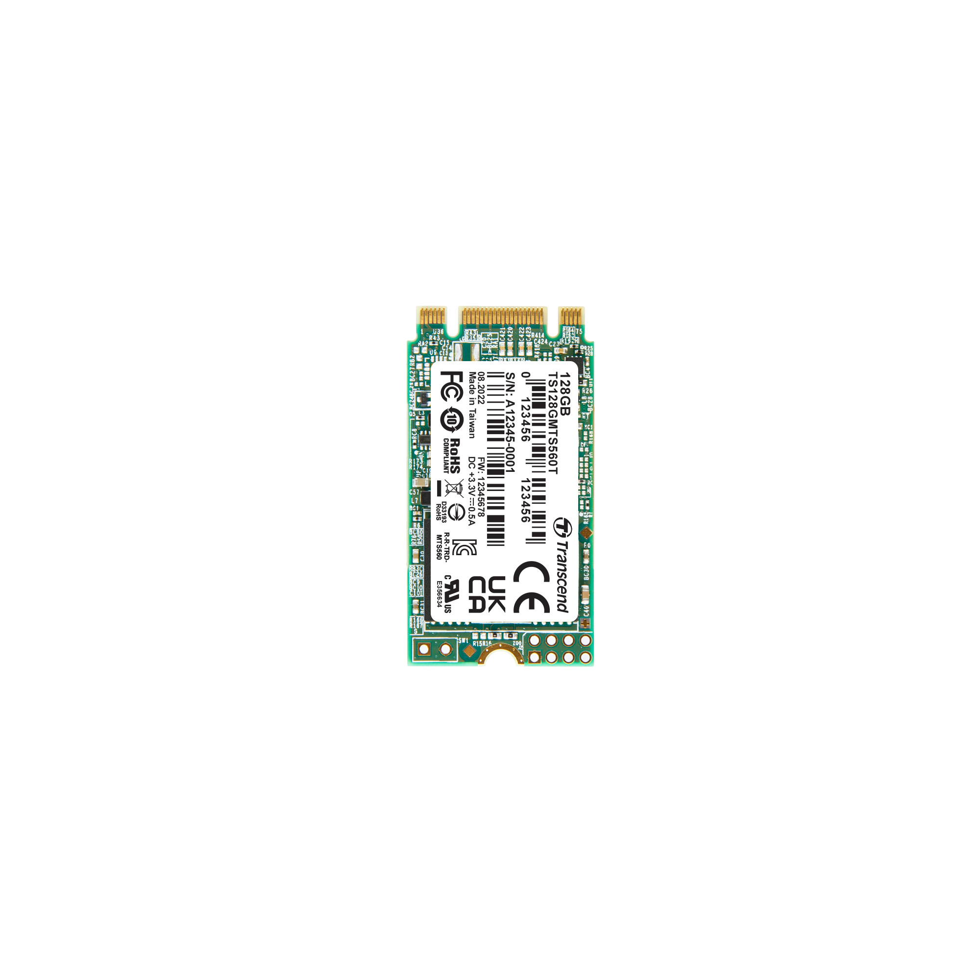 Transcend M.2 128 GB Internal SSD