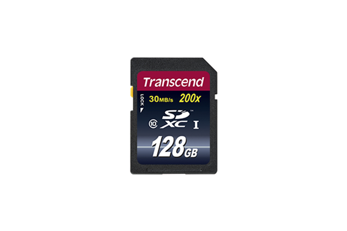 Transcend 128 GB SDXC SD Card, Class 10