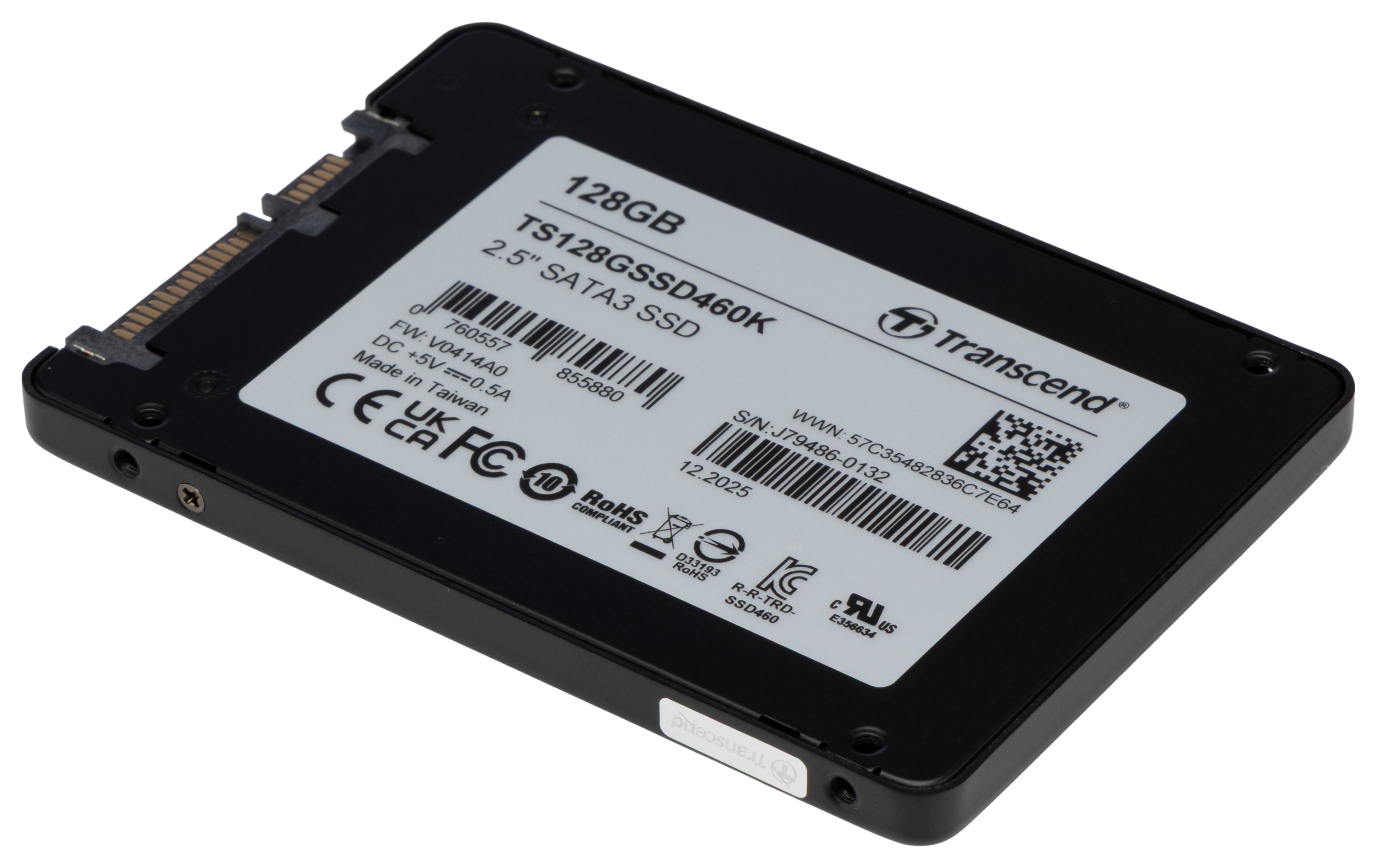ts128gssd460k Transcend SSD460K 2.5 in 128 GB Internal SSD
