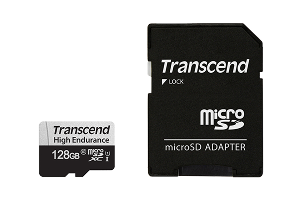 ts128gusd350v Transcend 128 GB MicroSDXC microSD, Class 10
