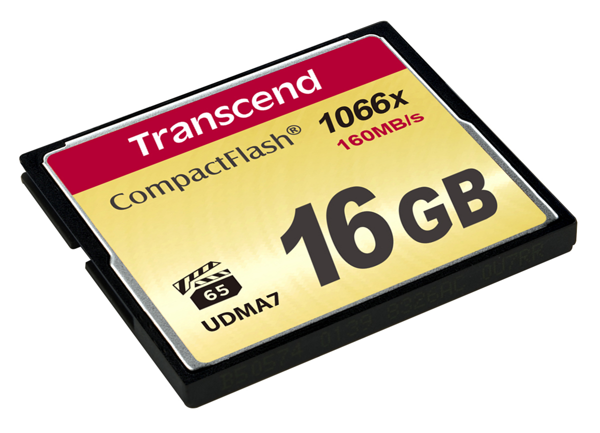 ts16gcf1000 Transcend Compact Flash 16 GB MLC Compact Flash Card