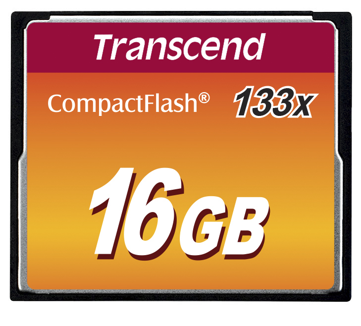 Transcend Compact Flash 16 GB MLC Compact Flash Card
